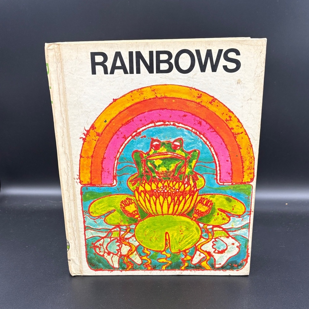 Vintage Rainbows Hardcover Book